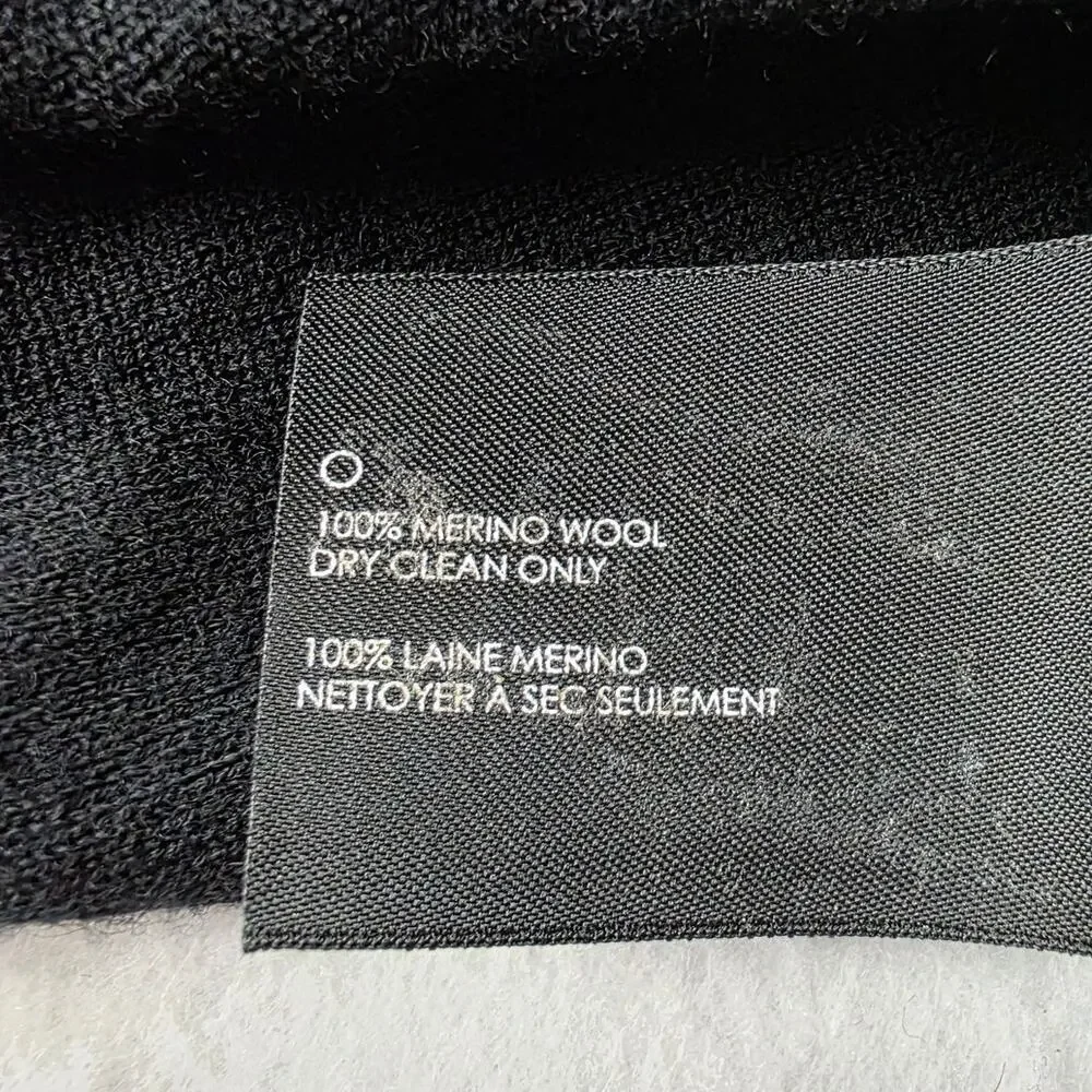 Club Monaco 100 Merino Wool Turtleneck Sweater Size XS